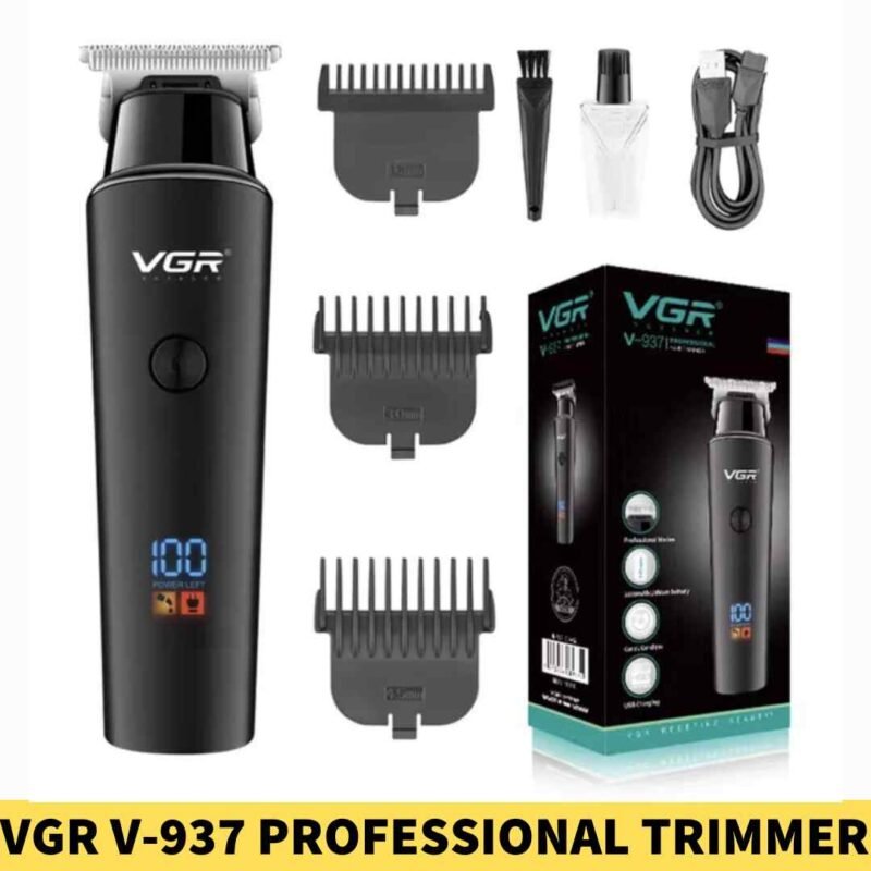 VGR V-937 Professional Rechargeable Electric Hair Trimmer D