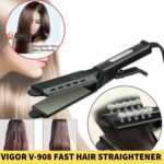 VIGOR V-908 Fast Hair Straightener Professional Hair Iron