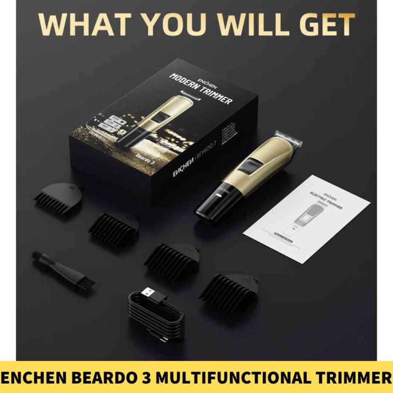 ENCHEN Beardo 3 Multifunctional Rechargeable Trimmer for Men in BD2