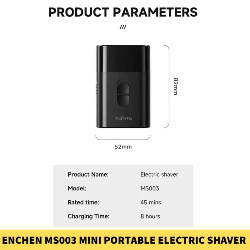 ENCHEN MS003 Mini Portable Electric Shaver in Bangladesh1
