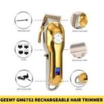 Geemy GM6752 Rechargeable Hair Trimmer For men