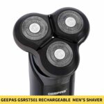 Geepas GSR57501 Rechargeable Water Proof Men's Shaver with LED Display In BD1