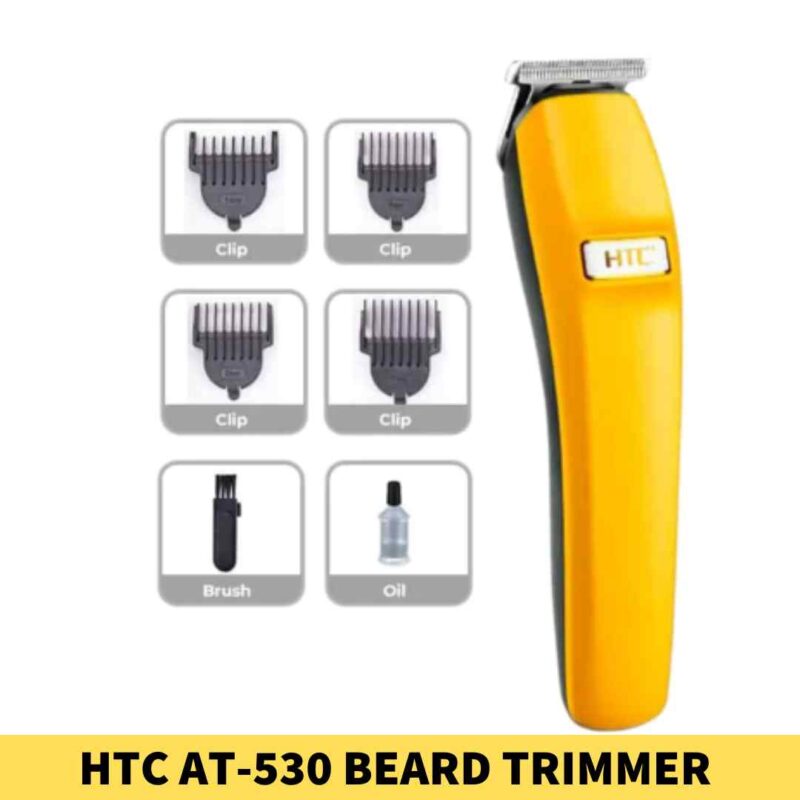 HTC AT-530 Beard Trimmer For Men in Bangladesh