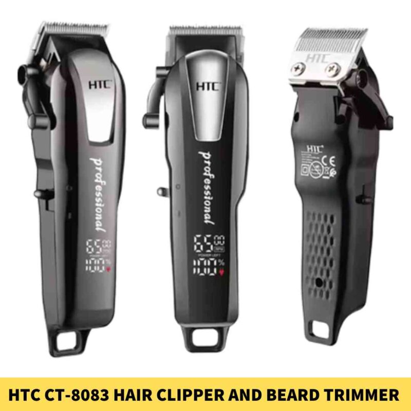 HTC CT-8083 Hair Clipper And Beard Trimmer For Men (2)