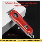 Kemei KM-026 Hair Clipper and Beard Trimmer for Men in B