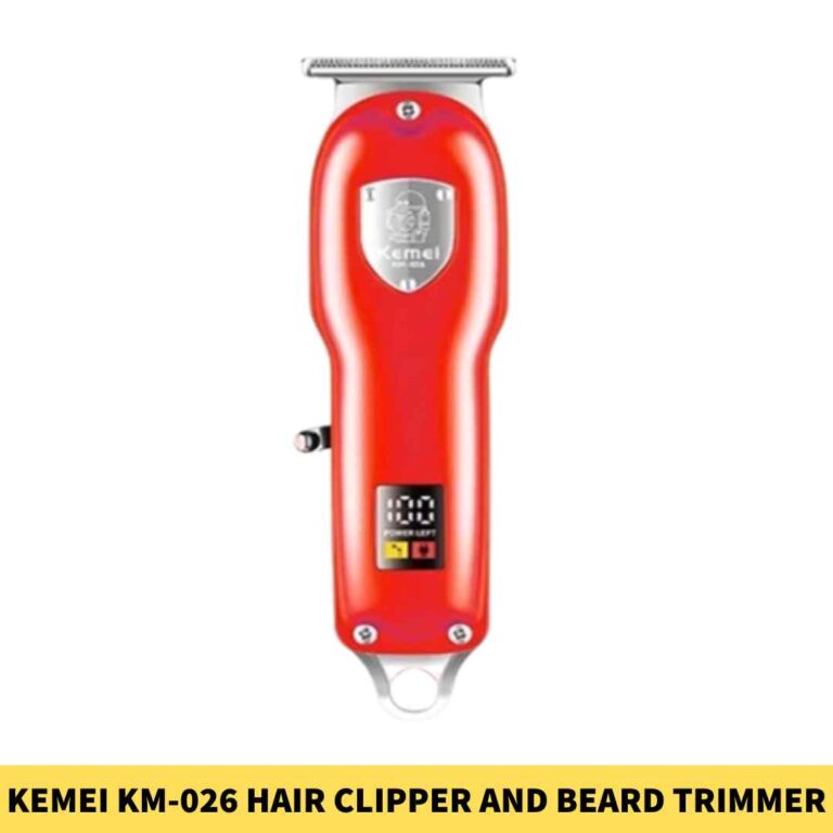 Kemei KM-026 Hair Clipper and Beard Trimmer for Men in BD