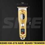 Kemei KM-078 Hair Clipper and Beard Trimmer For Men 1