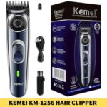 Kemei KM-1256 Hair Clipper And Beard Trimmer For Men in BD