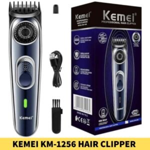Kemei KM-1256 Hair Clipper And Beard Trimmer For Men in BD