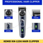 Kemei KM-1256 Hair Clipper And Beard Trimmer For Men in BD11 (2)