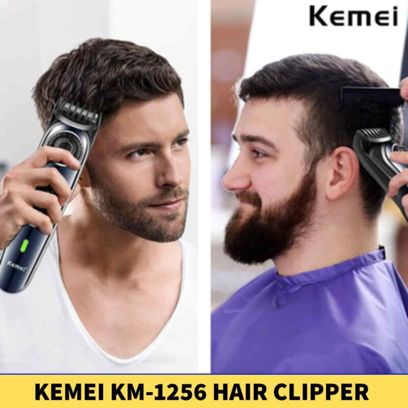 Kemei KM-1256 Hair Clipper And Beard Trimmer For Men in BD11
