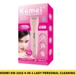 Kemei KM-1916 4-in-1 Lady Personal Cleaning Kit for Women in BD!