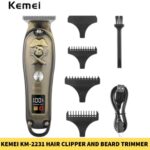 Kemei KM-2231 Hair Clipper and Beard Trimmer for Men