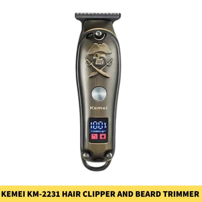 Kemei KM-2231 Hair Clipper and Beard Trimmer for Men in BD