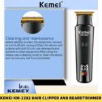 Kemei KM-2282 Hair Clipper and Beard Trimmer for Men in Bangladesh bdd