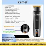 Kemei KM-2282 Hair Clipper and Beard Trimmer for Men in Bangladeshh