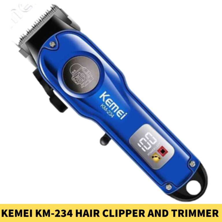 Kemei KM-234 Hair Clipper and Beard Trimmer for Men in BD