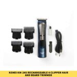 Kemei KM-245 Rechargeable 4 clipper Hair and Beard Trimmer for Men in Bangladesh2