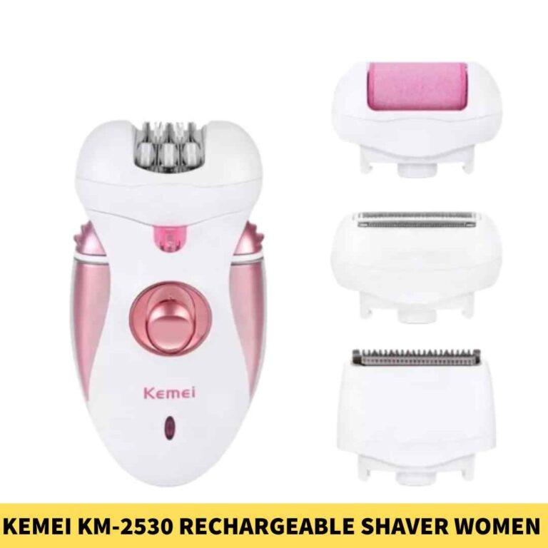 Kemei KM-2530 Rechargeable Epilator and Shaver 4 in 1 Beauty For Women in BD