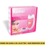 Kemei KM 6199A 2 in 1 Electric Epilator Callus Skin Remover Cordless Portable Hair Remover