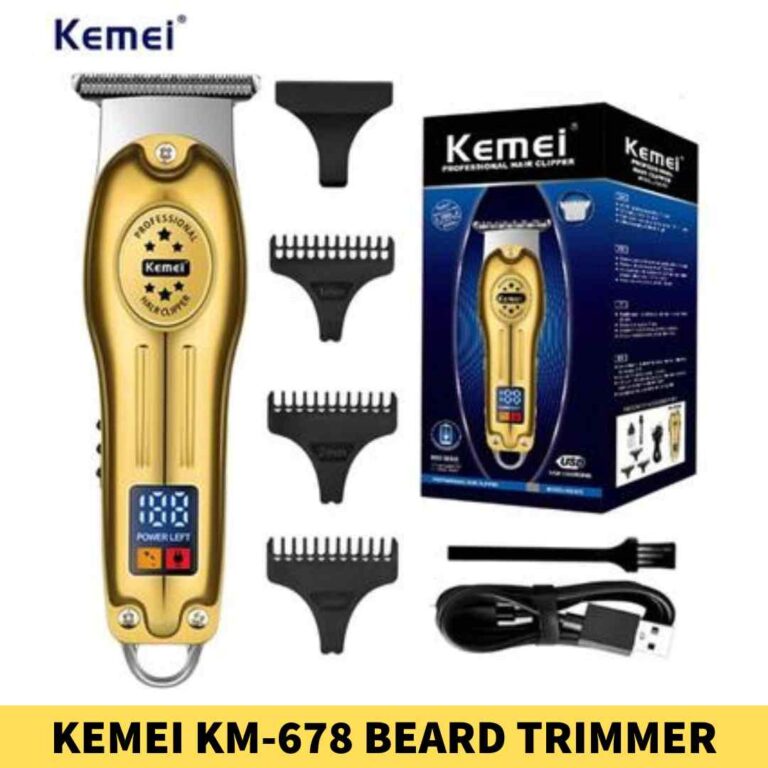 Kemei KM-678 Beard Trimmer and Hair Clipper for Men in Banglade