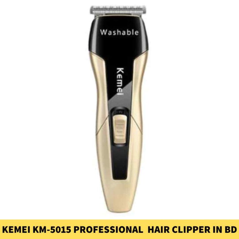 Kemei Km-5015 Professional Electric Body Washable Hair Clipper in BD
