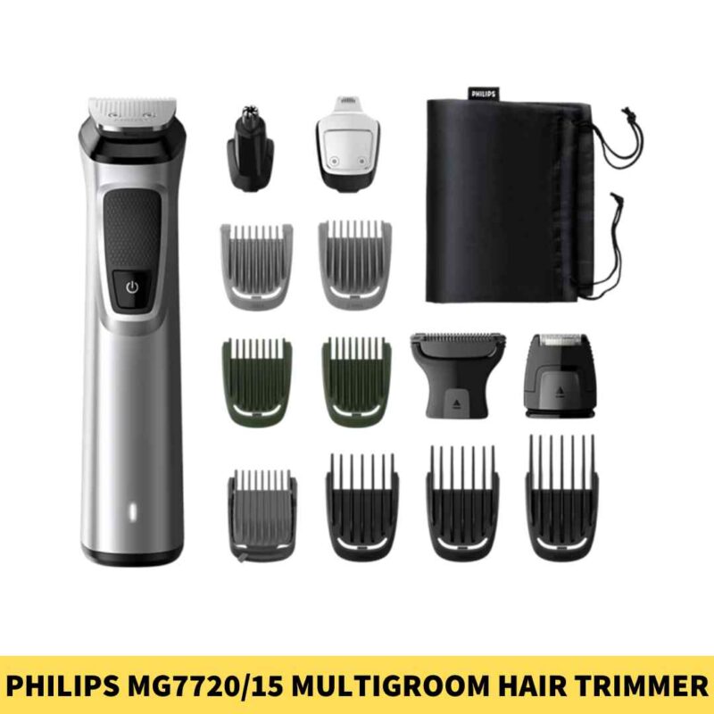 Philips MG772015 Multigroom 14-in-1 Face Hair and Body Series 7000 for Men in BD1 Philips MG7720/15 Multigroom