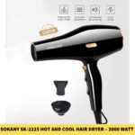 Sokany SK-2225 Hot And Cool Hair Dryer  3000 Watt For women in BD