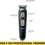 VGR V-055 Professional Rechargeable Cordless Electric Hair Clippers Trimmer in