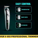 VGR V-055 Professional Rechargeable Cordless Electric Hair Clippers Trimmer in Bangladesh