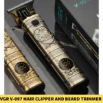 VGR V-097 Hair Clipper and Beard Trimmer with Digital Display for Men 1