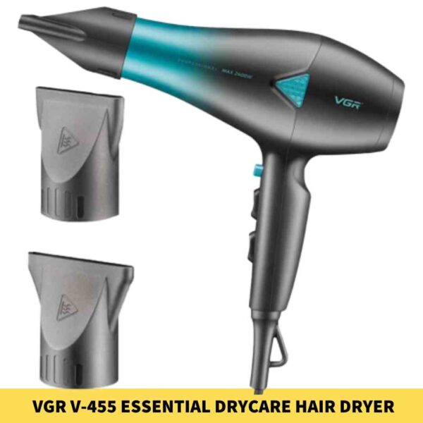 VGR V-455 Essential DryCare Hair Dryer Salon Series for Women in BD