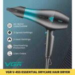 VGR V-455 Essential DryCare Hair Dryer Salon Series for Women in BD1 (2)