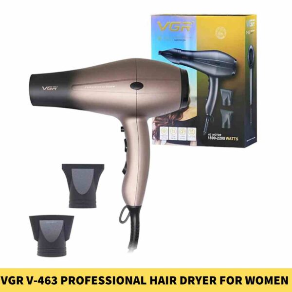 VGR V-463 Professional Hair Dryer for Women & Men 2200 Watts in BD