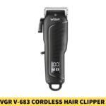 VGR V-683 Cordless Hair Clipper With Taper Lever Adjustment For Men in BD