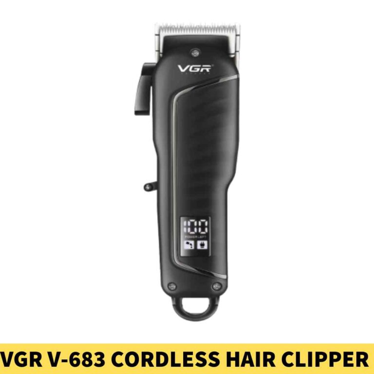 VGR V-683 Cordless Hair Clipper With Taper Lever Adjustment For Men in BD