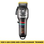 VGR V-699 Cord and Cordless Hair Clipper Adjustment Trimmer for Men in BD