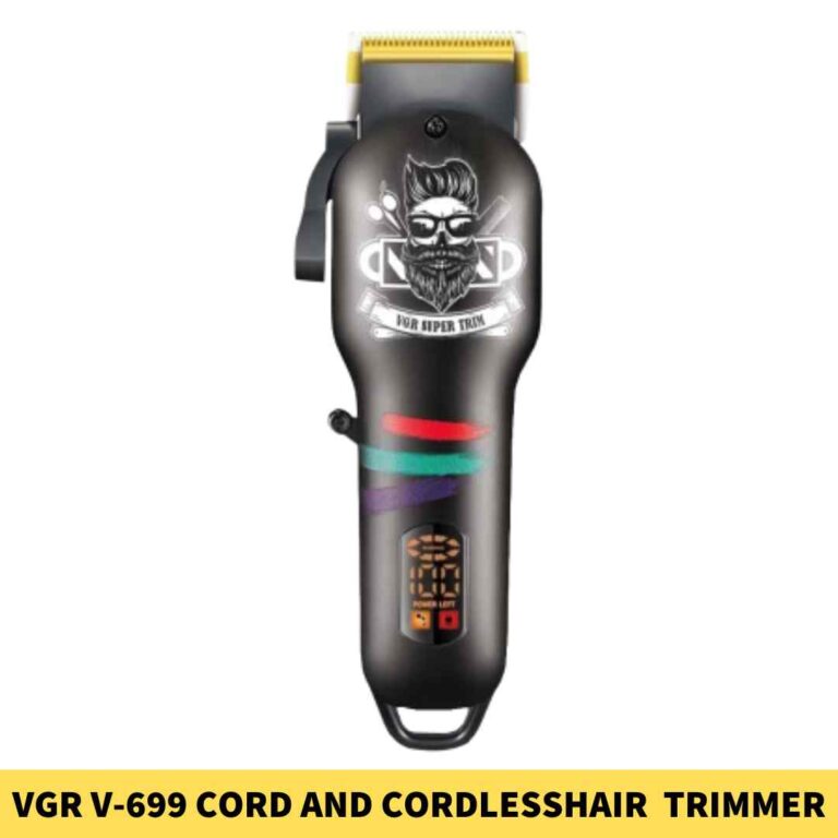 VGR V-699 Cord and Cordless Hair Clipper Adjustment Trimmer for Men in BD