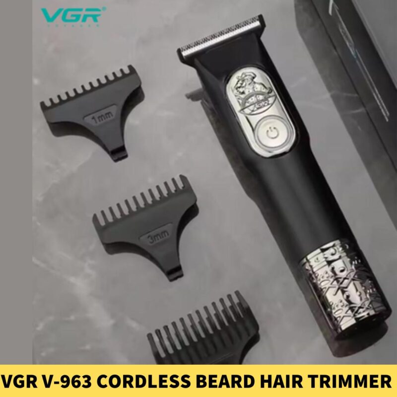 VGR V-963 Cordless Beard Hair Trimmer for Men