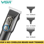 VGR V-963 Cordless Beard Hair Trimmer for Men in Bangladesh 1