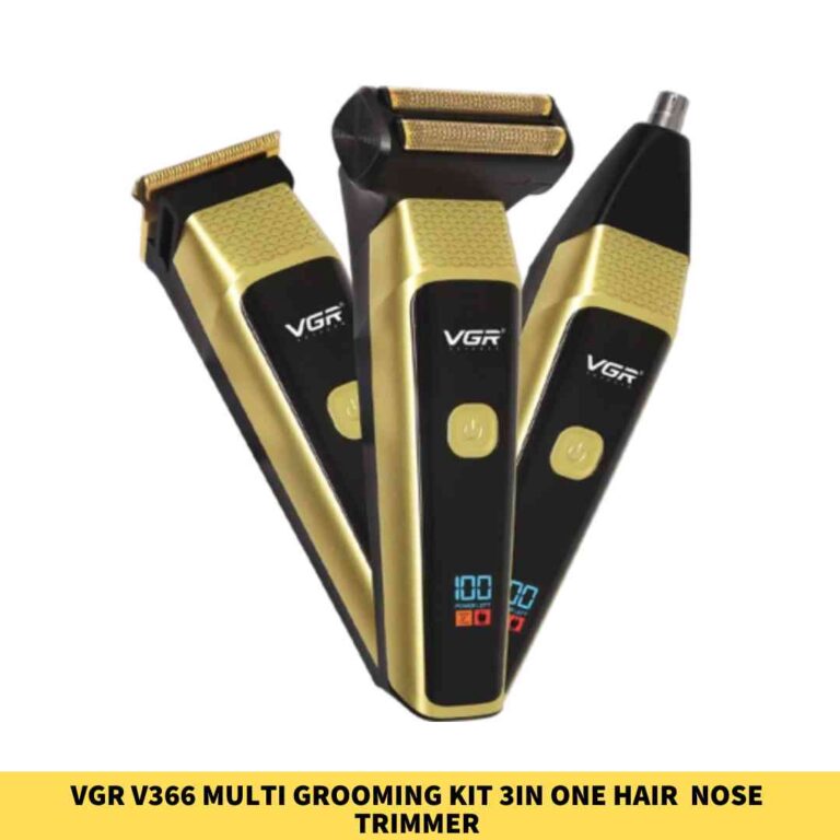 VGR V366 Multi grooming Kit 3in One Hair Beard and Nose Trimmer for Men in BD