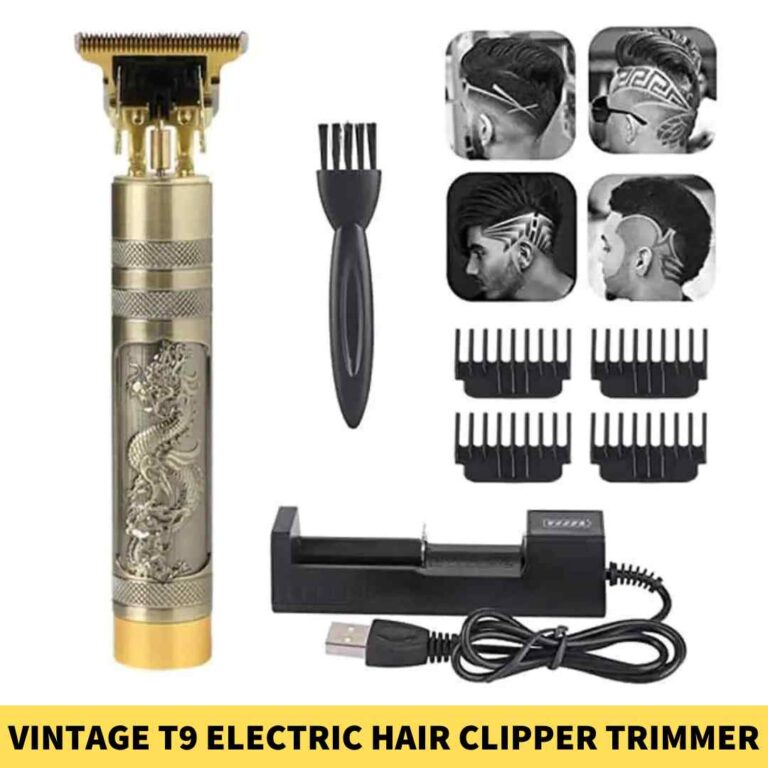Vintage T9 Electric Hair Clipper Trimmer For men in BDW