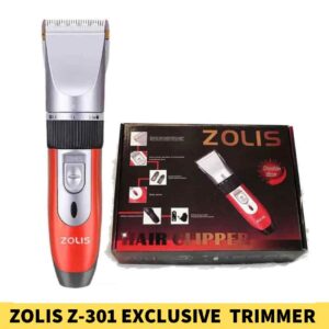 Zolis Z-301 Exclusive Professional Electric Hair Clipper and Beard Trimmer Double Battery