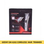 Geemy GM-6202 Cordless Rechargeable Hair Beard Trimmer in BDD