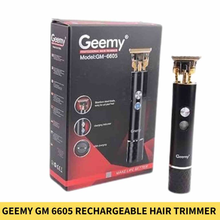 Geemy GM 6605 Hair Clipper Rechargeable Hair Trimmer For MenGeemy GM 6605 Hair Clipper Rechargeable Hair Trimmer For Men