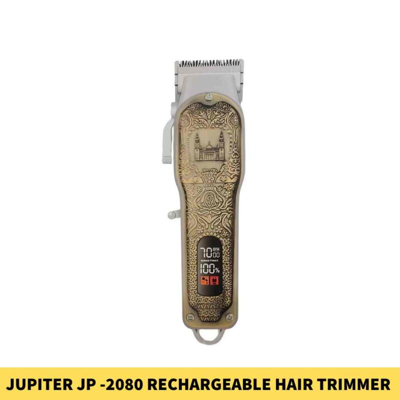 JUPITER JP -2080 Rechargeable Hair Clipper & Beard Trimmer for Men in BD1