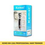 Kemei KM-2261 Rechargeable LCD Screen Professional Hair Trimmer for Men in BD (2)