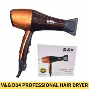 V&G D04 Professional Hair Dryer for Home and Salon Use in BD