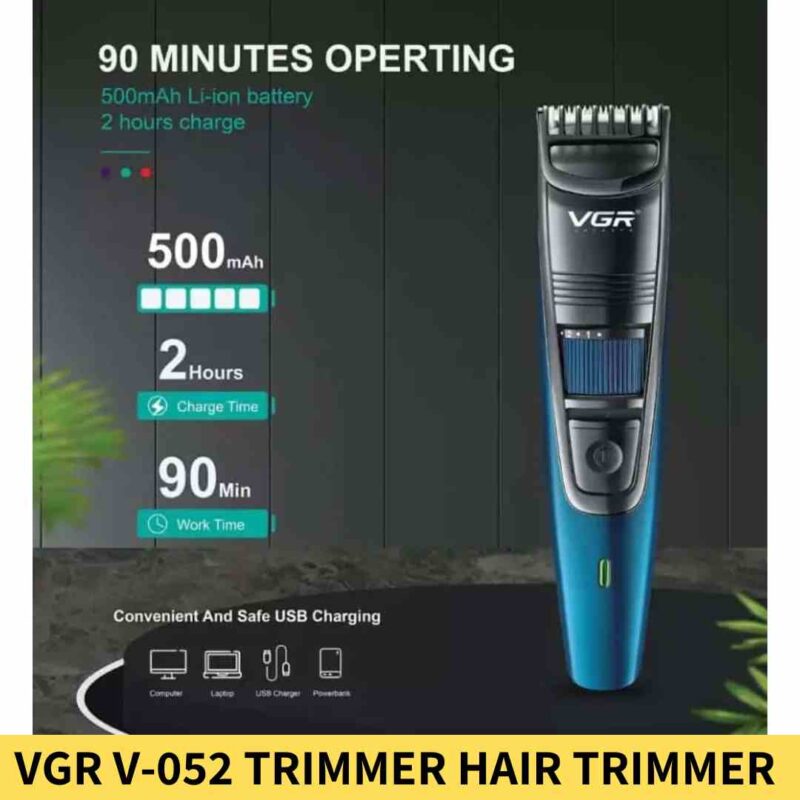 VGR V-052 Trimmer Hair Clipper & Beard Trimmer for menVGR V-052 Trimmer Hair Clipper & Beard Trimmer for men