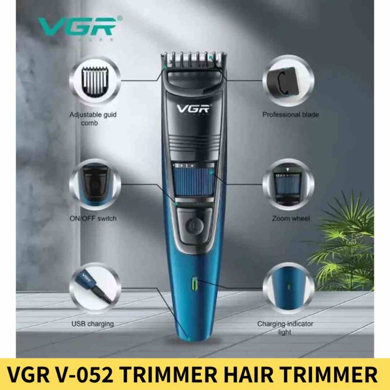 VGR V-052 Trimmer Hair Clipper & Beard Trimmer for men in BDDD